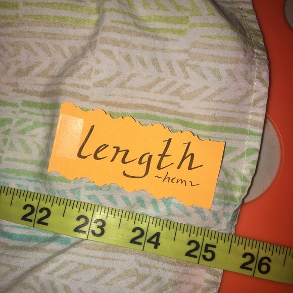 Sigrid Olsen L Button Down Shirt in Watercolors with Roses - Picture 11 of 13